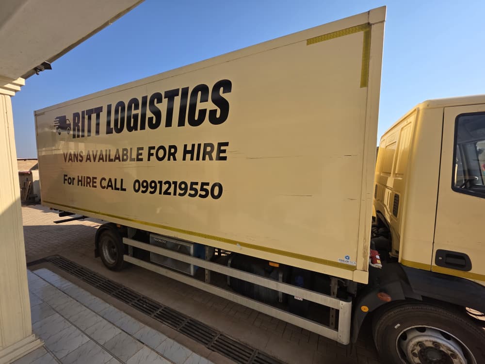 Branded Ritt Logistics box truck